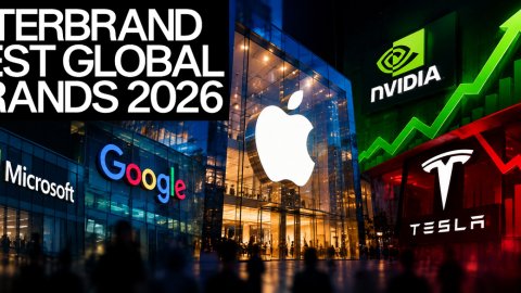 Las 100 marcas más valiosas del mundo en 2026: Apple lidera, NVIDIA se dispara y Tesla se desploma