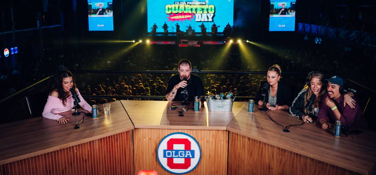 El Cuarteto Day de OLGA superó las 551.000 vistas totales en su transmisión